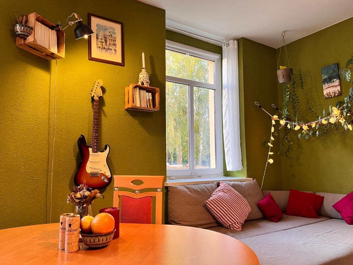 Apartmán Gemutliche Oase - Tv, Beamer, Kuche Fur 4 Personen Drážďany Exteriér fotografie