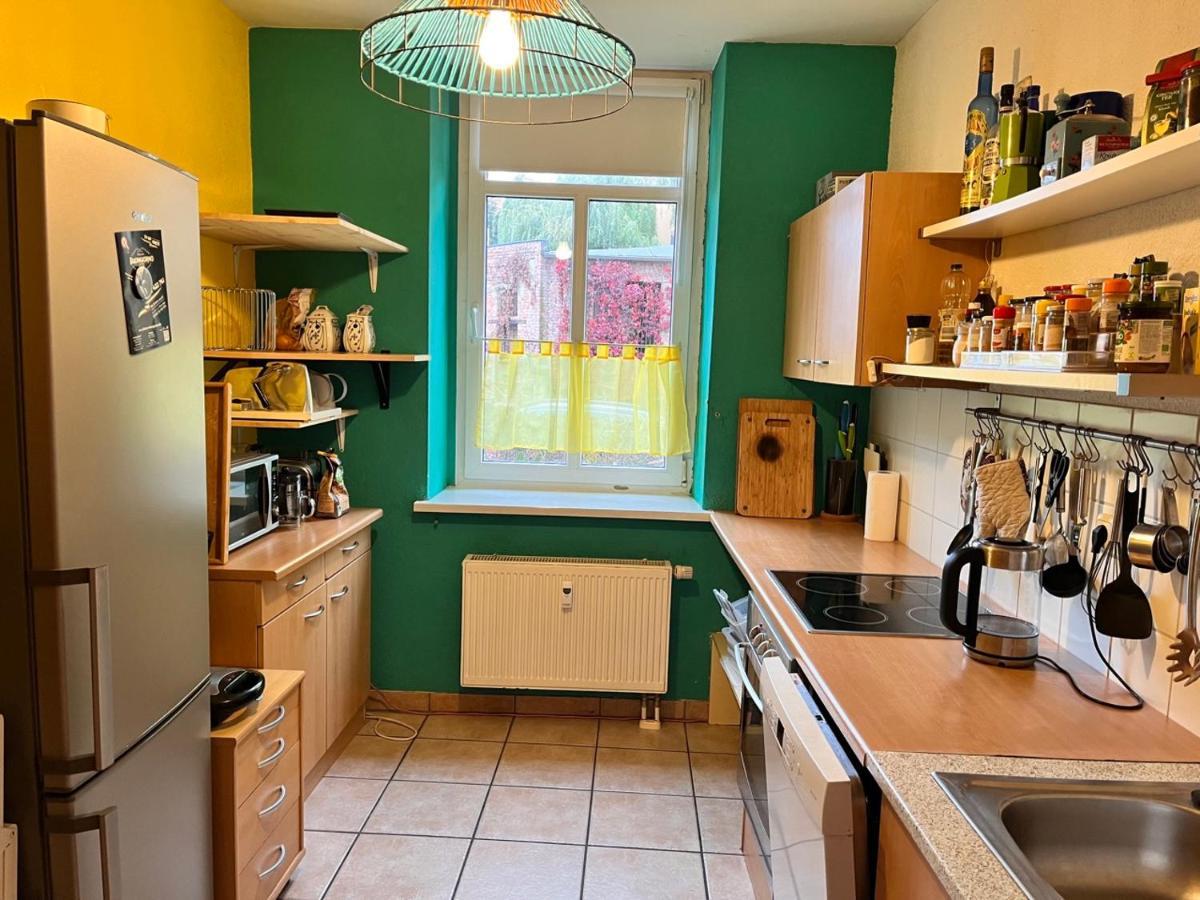 Apartmán Gemutliche Oase - Tv, Beamer, Kuche Fur 4 Personen Drážďany Exteriér fotografie