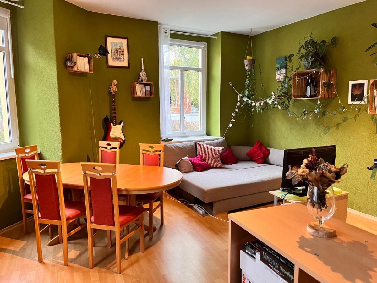 Apartmán Gemutliche Oase - Tv, Beamer, Kuche Fur 4 Personen Drážďany Exteriér fotografie