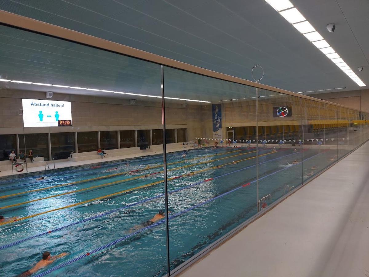 Apartmán Gemutliche Oase - Tv, Beamer, Kuche Fur 4 Personen Drážďany Exteriér fotografie